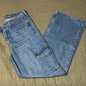 Old Navy Women's Blue Flare & Wide Leg Jeans